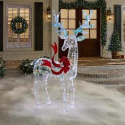 Home Accents Holiday 6 Ft. Iridescent Twist LED Iridescent Buck Holiday Yard Decoration Y31 -Christmas Decor Shop home accents holiday christmas yard decorations 21gm11814 e1 1000