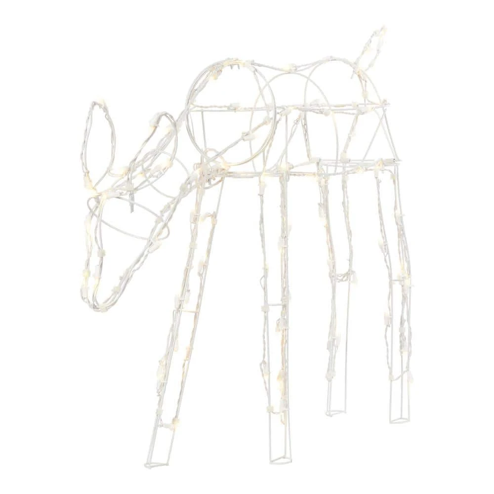 Home Accents Holiday 3 Ft. LED Wire Doe Holiday Yard Decoration Y32 5 Home Accents Holiday 3 Ft. LED Wire Doe Holiday Yard Decoration Y32 - Image 3