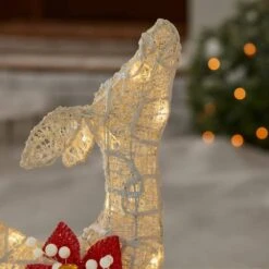 Home Accents Holiday 2-Piece Polar Wishes LED Deer Holiday Yard Decoration Y38 -Christmas Decor Shop home accents holiday christmas yard decorations 23rt40619114 1d 1000