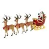 Home Accents Holiday 9 Ft. Giant-Sized LED Santa's Sleigh With Reindeer Holiday Yard Decoration Y9 -Christmas Decor Shop home accents holiday christmas yard decorations 25pa02782 64 1000