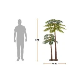 Home Accents Holiday 6 Ft. Coastal LED Double Palm Tree Holiday Yard Decoration Y54 11 Home Accents Holiday 6 Ft. Coastal LED Double Palm Tree Holiday Yard Decoration Y54 -Christmas Decor Shop home accents holiday christmas yard decorations 25rty52525152 a0 1000