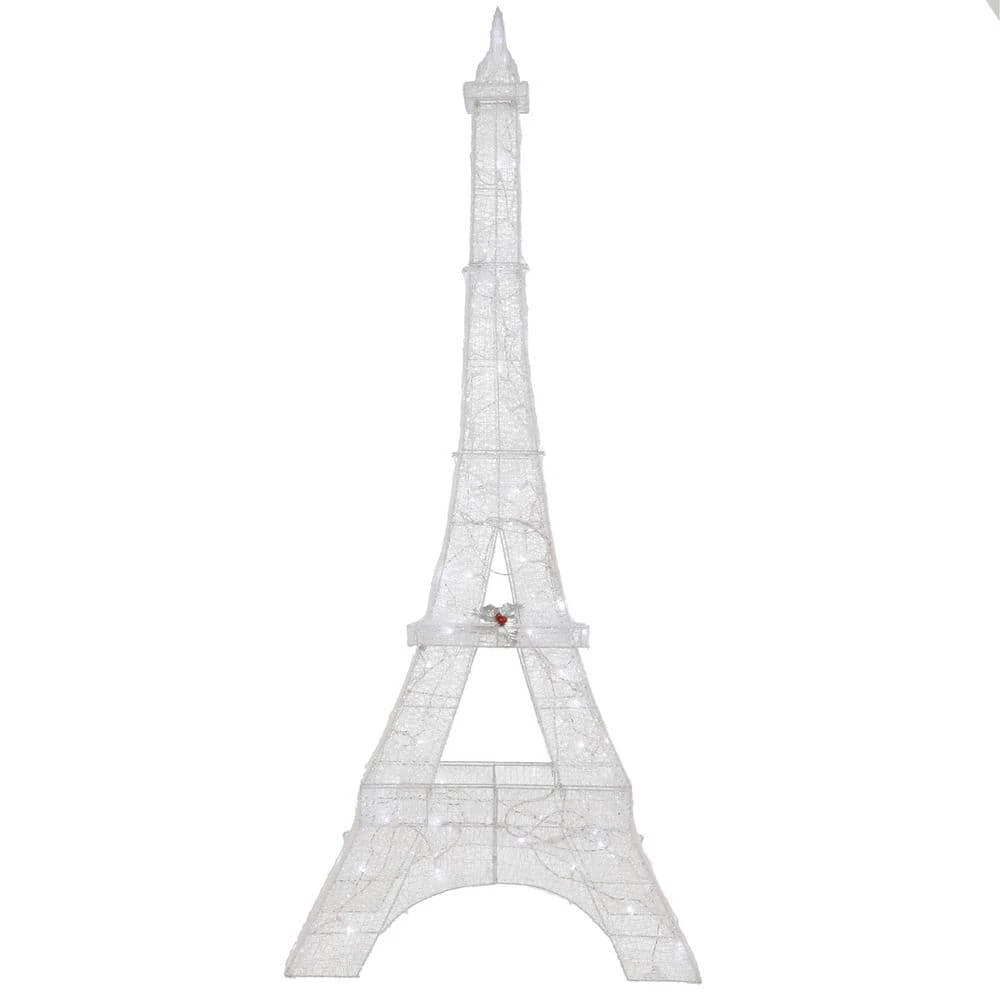 Home Accents Holiday 86 In. LED Lighted Twinkling Eiffel Tower 11 Home Accents Holiday 86 In. LED Lighted Twinkling Eiffel Tower - Image 9