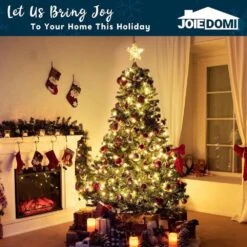 9 In Gold Glitter Star Tree Topper Metal Hallow Tree Star Lighted For Christmas Tree Decorations -Christmas Decor Shop joyfy christmas tree toppers 30356 b fa 1000