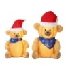 2PCS 36 In. 27 In. Lighted Plush Bear Christmas Decoration -Christmas Decor Shop karl home christmas centerpieces k1g61000520 64 1000