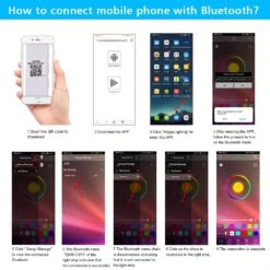 16.4 Ft. LED Colorful Lights Auto-Sensing Strip Lights With 24-Key Remote Control (2-Pack) 11 16.4 Ft. LED Colorful Lights Auto-Sensing Strip Lights With 24-Key Remote Control (2-Pack) -Christmas Decor Shop karl home christmas string lights 840794619084 4f 1000