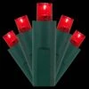 25 Ft. 50-Light Red 5 Mm LED Balled Mini Light Set -Christmas Decor Shop kringle traditions christmas string lights 75973 64 1000