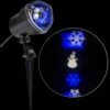 LED Projection Whirl-a-Motion-Snowman BBWW Stake Light Set -Christmas Decor Shop lightshow christmas light projectors 80730 64 1000