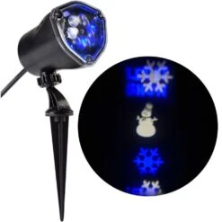LED Projection Whirl-a-Motion-Snowman BBWW Stake Light Set -Christmas Decor Shop lightshow christmas light projectors 80730 a0 1000