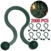 Heavy Duty Christmas Tree Branch Light And Ornament Hanger (2000-Pack) -Christmas Decor Shop lites up christmas light accessories 72001 2000cdd 64 1000