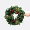 22 In. Live Fresh Cut Noble Fir, Juniper And Cedar Holiday Wreath 1 22 In. Live Fresh Cut Noble Fir, Juniper And Cedar Holiday Wreath -Christmas Decor Shop lively root christmas wreaths lrfchwin22 64 1000
