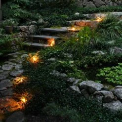 Pathway Clear String Lights (Set Of 10) -Christmas Decor Shop lumabase christmas pathway lights 61010 4f 1000