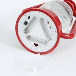 Holiday Snowman In Farmhouse LED Red Lantern -Christmas Decor Shop luxenhome christmas centerpieces whdl679 fa 1000