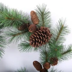 2 Ft. Artificial Decorative Wreath -Christmas Decor Shop luxenhome christmas wreaths wh139 1f 1000