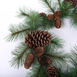 2 Ft. Artificial Decorative Wreath -Christmas Decor Shop luxenhome christmas wreaths wh139 44 1000