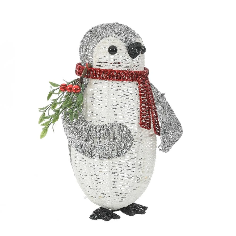 15 In. H Lighted Christmas Penguin Yard Decoration 6 15 In. H Lighted Christmas Penguin Yard Decoration - Image 4