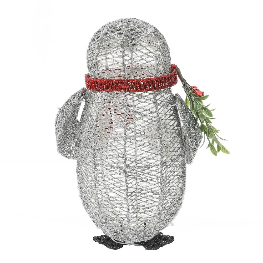 15 In. H Lighted Christmas Penguin Yard Decoration 7 15 In. H Lighted Christmas Penguin Yard Decoration - Image 5