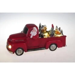 5 In. H X 11.1 In. W Tall Animated Red Truck -Christmas Decor Shop mr christmas christmas figurines 22843 c3 1000