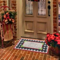 Home Accents Holiday Holiday Tradition Supreme Entry 18 In. X 30 In. Holiday Door Mat -Christmas Decor Shop multi home accents holiday christmas doormats 837181 e1 1000