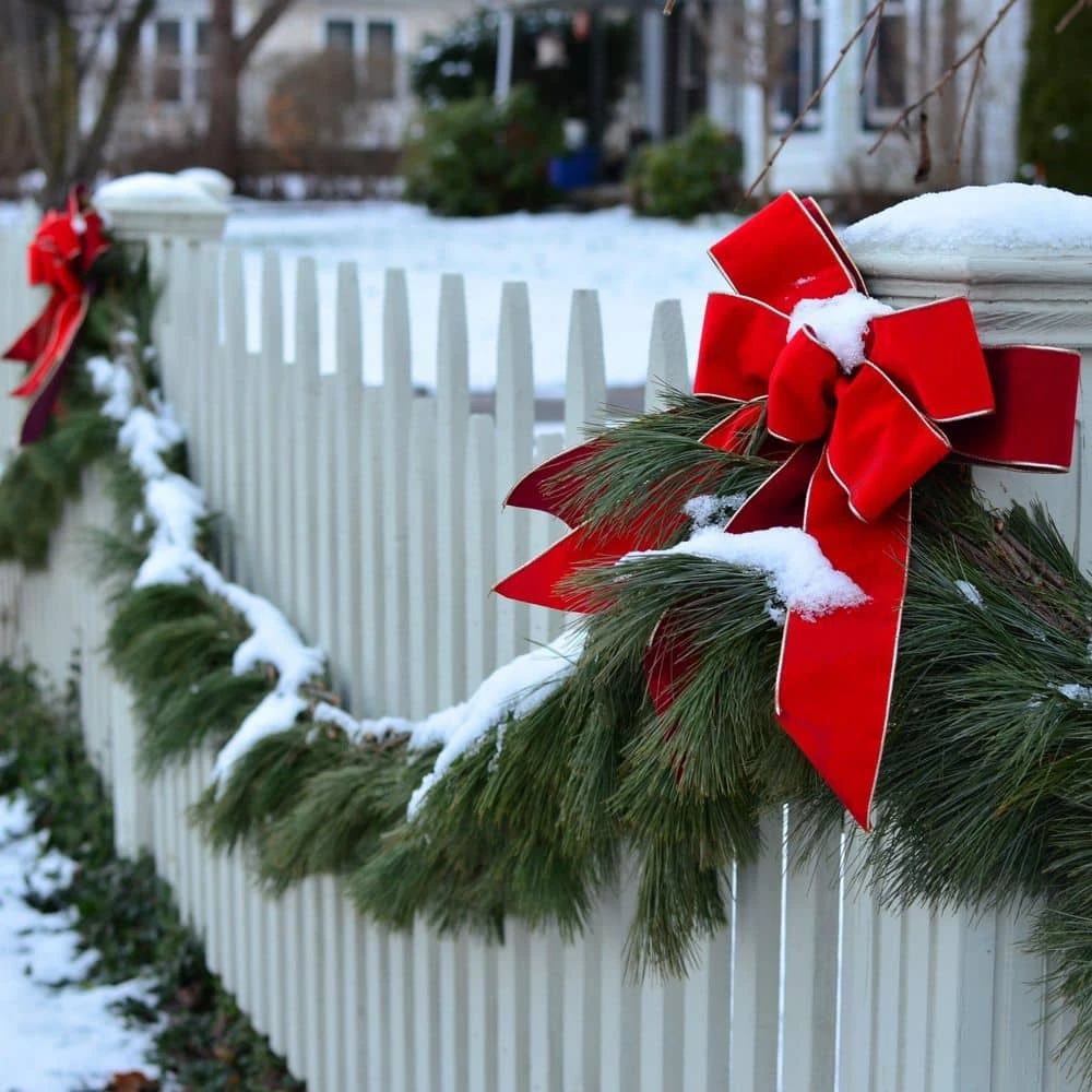 20 Ft. White Pine Garland 7 20 Ft. White Pine Garland - Image 5