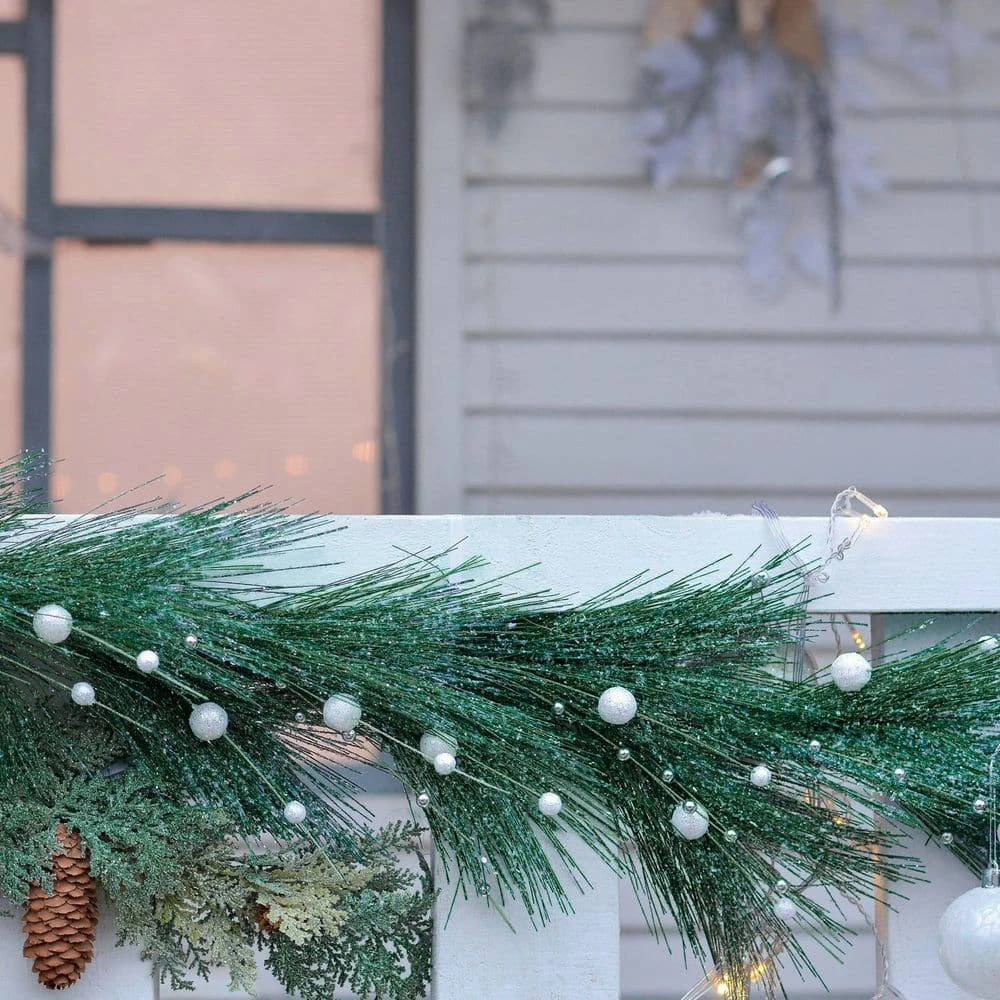 20 Ft. White Pine Garland 13 20 Ft. White Pine Garland - Image 11