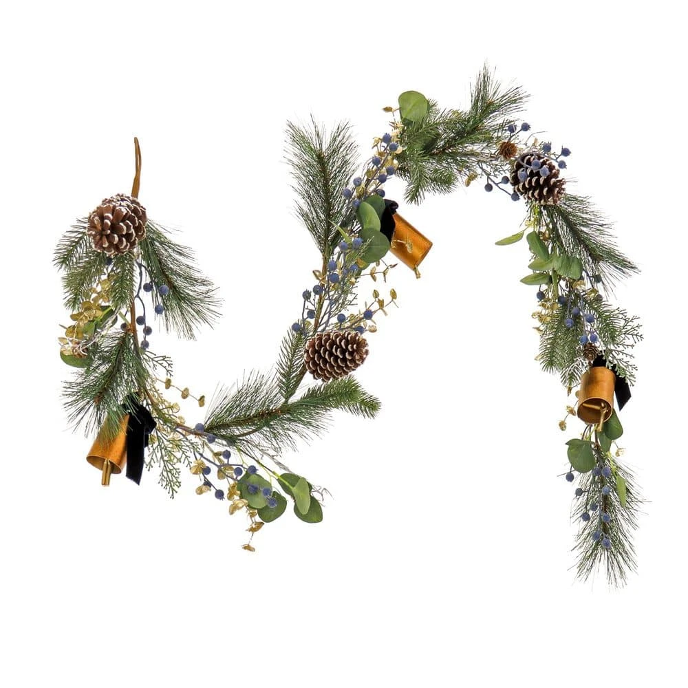 6 Ft. HGTV Home Collection Swiss Chic Unlit Garland 3 6 Ft. HGTV Home Collection Swiss Chic Unlit Garland