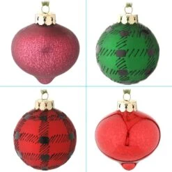 20-Piece Christmas Tree Ornament Set, Rural Homestead Collection -Christmas Decor Shop national tree company christmas ornament sets ah63 rh2021 1f 1000
