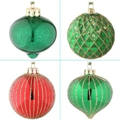 20-Piece Christmas Tree Ornament Set, Rural Homestead Collection -Christmas Decor Shop national tree company christmas ornament sets ah63 rh2021 44 1000