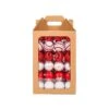 19 In. Red Xmas Ball Decor Set -Christmas Decor Shop national tree company christmas ornament sets frt100 ah112611 64 1000