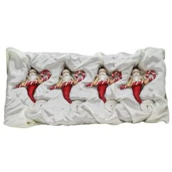 4-Piece HGTV Home Collection Santa Merman Ornaments -Christmas Decor Shop national tree company christmas ornament sets hgtah63 ag2279a 44 1000