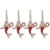 4-Piece HGTV Home Collection Santa Merman Ornaments 1 4-Piece HGTV Home Collection Santa Merman Ornaments -Christmas Decor Shop national tree company christmas ornament sets hgtah63 ag2279a 64 1000