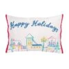 20 In. HGTV Home Collection Embroidered “Happy Holidays” Pillow -Christmas Decor Shop national tree company christmas textiles hgt93 tcc26160a 64 1000