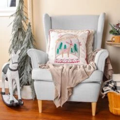 18 In. HGTV Home Collection Snow Globe Christmas Pillow 11 18 In. HGTV Home Collection Snow Globe Christmas Pillow -Christmas Decor Shop national tree company christmas textiles hgtdd94 20348cc 31 1000