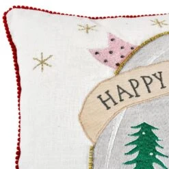 18 In. HGTV Home Collection Snow Globe Christmas Pillow 9 18 In. HGTV Home Collection Snow Globe Christmas Pillow -Christmas Decor Shop national tree company christmas textiles hgtdd94 20348cc 4f 1000