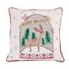 18 In. HGTV Home Collection Snow Globe Christmas Pillow -Christmas Decor Shop national tree company christmas textiles hgtdd94 20348cc 64 1000