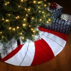 52 " General Store Collection Peppermint Christmas Tree Skirt -Christmas Decor Shop national tree company christmas tree skirts ah63 14685al 1 c3 1000