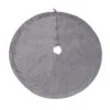 60 In. HGTV Home Collection Quilted Velvet Tree Skirt Silver -Christmas Decor Shop national tree company christmas tree skirts dd94 tdd1242sl 64 1000