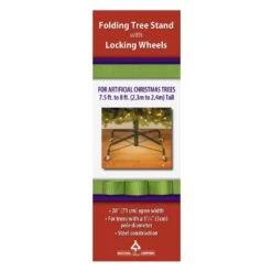 28 In. Metal Revolving Tree Stand