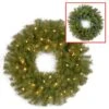 30" Norwood Fir Wreath With Battery Operated Dual Color LED Lights Artificial Christmas Wreath 1 30" Norwood Fir Wreath With Battery Operated Dual Color LED Lights Artificial Christmas Wreath -Christmas Decor Shop national tree company christmas wreaths nf 304d 30w b1 64 1000