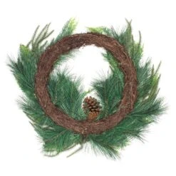 26 In. ArtificialMixed Pine Christmas Wreath -Christmas Decor Shop national tree company christmas wreaths rac dw061111a 4f 1000