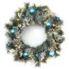 24 In. Artificial Tinkham Pine Wreath With LED Lights -Christmas Decor Shop national tree company christmas wreaths smp64 300 24wb1 64 1000
