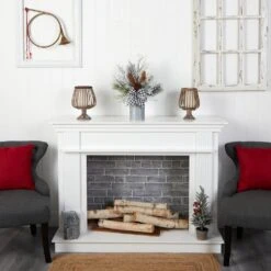 20 In. Unlit Holiday Winter Greenery With Pinecones And Gingham Plaid Bow Table Artificial Christmas Arrangement 9 20 In. Unlit Holiday Winter Greenery With Pinecones And Gingham Plaid Bow Table Artificial Christmas Arrangement -Christmas Decor Shop nearly natural artificial christmas plants a1853 31 1000