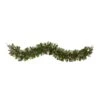 6 Ft. Pre-Lit Snow Tipped Artificial Christmas Garland With 50 Warm White LED Lights And Berries -Christmas Decor Shop nearly natural christmas garland 4464 64 1000
