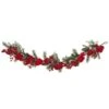 6 Ft. Holiday Artificial Hydrangea Garland 1 6 Ft. Holiday Artificial Hydrangea Garland -Christmas Decor Shop nearly natural christmas garland 4663 64 1000