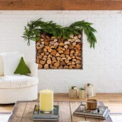 6 Ft. Artificial Real Touch Norfolk Island Pine Garland With Natural Look 11 6 Ft. Artificial Real Touch Norfolk Island Pine Garland With Natural Look -Christmas Decor Shop nearly natural christmas garland w1398 31 1000