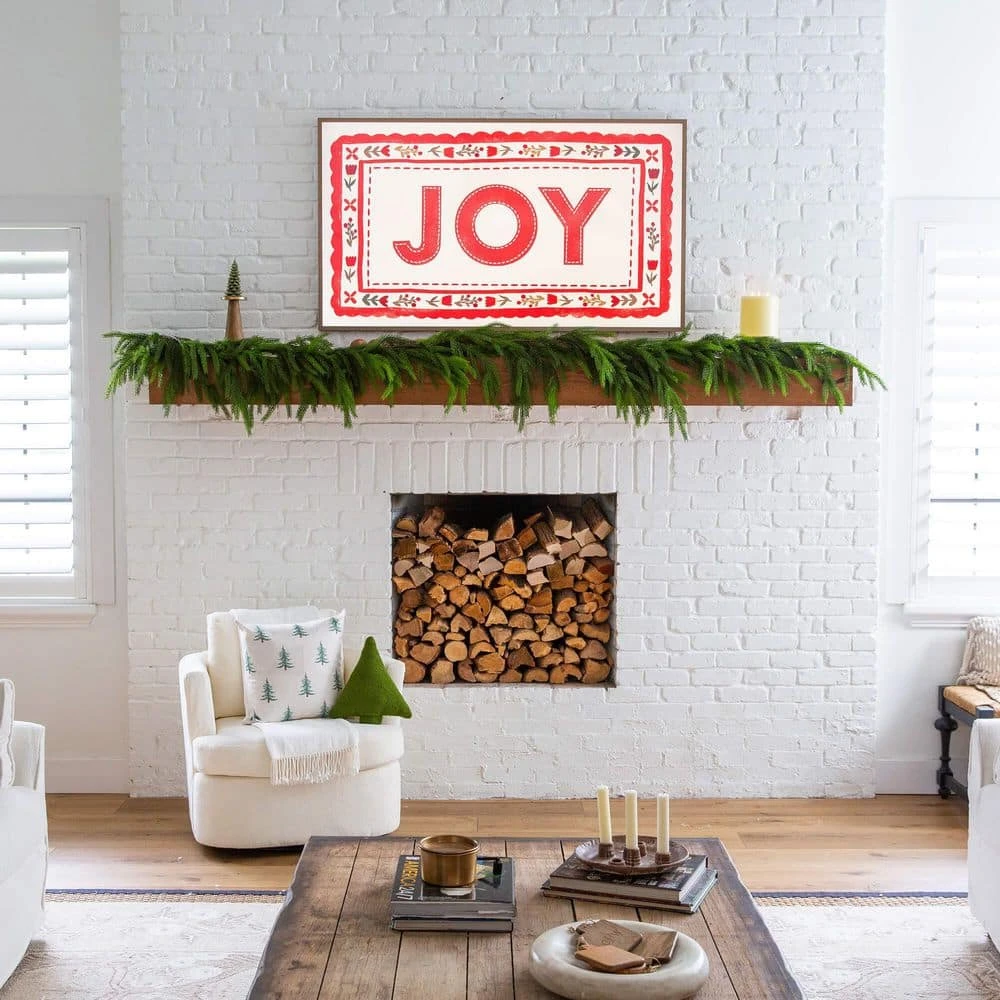 10 Ft. Artificial Real Touch Norfolk Island Pine Garland With Natural Look 7 10 Ft. Artificial Real Touch Norfolk Island Pine Garland With Natural Look - Image 5