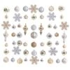 Holiday Deluxe 3.5 In. Multicolor Shatterproof Assorted Ornaments (81-Pack) 1 Holiday Deluxe 3.5 In. Multicolor Shatterproof Assorted Ornaments (81-Pack) -Christmas Decor Shop nearly natural christmas ornament sets d1036 64 1000