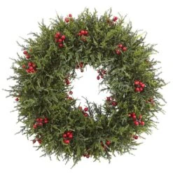 20in. Cedar Berry Artificial Wreath