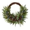 30 In. Unlit Pine And Pinecone Artificial Christmas Wreath On Twig Ring 2 30 In. Unlit Pine And Pinecone Artificial Christmas Wreath On Twig Ring -Christmas Decor Shop nearly natural christmas wreaths w1262 64 1000