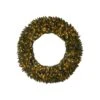 60 In. Prelit LED Large Flocked Artificial Christmas Wreath With Pinecones, Berries, 400 Clear LED Lights 1 60 In. Prelit LED Large Flocked Artificial Christmas Wreath With Pinecones, Berries, 400 Clear LED Lights -Christmas Decor Shop nearly natural christmas wreaths w1287 64 1000