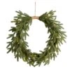 24 In. Prelit Holiday Pine Artificial Christmas Wreath Cascading